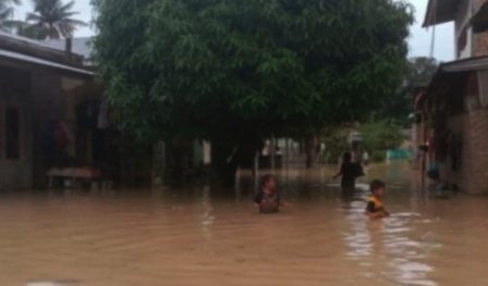 banjir tebing